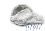 部分的に曇り 時々 雨の降る