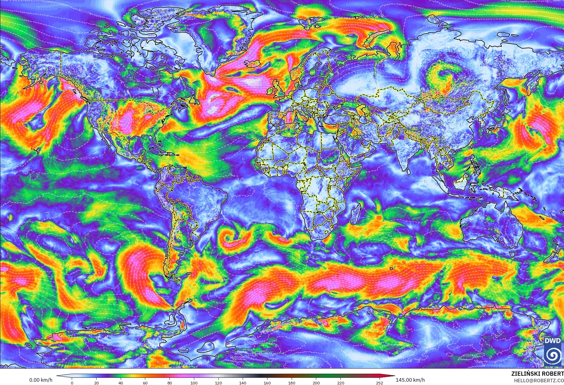 ICON モデル - 世界, 突風