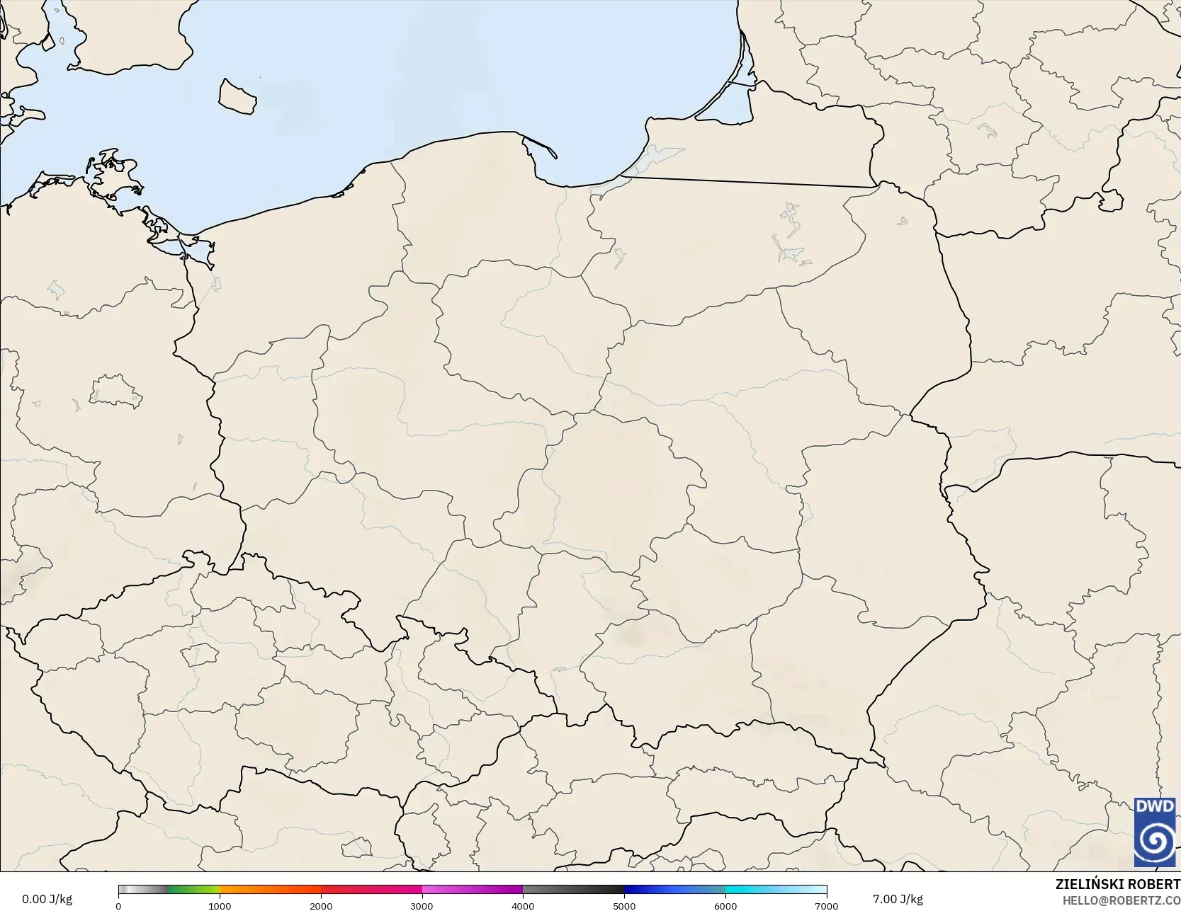 ICON モデル - ポーランド, CAPE