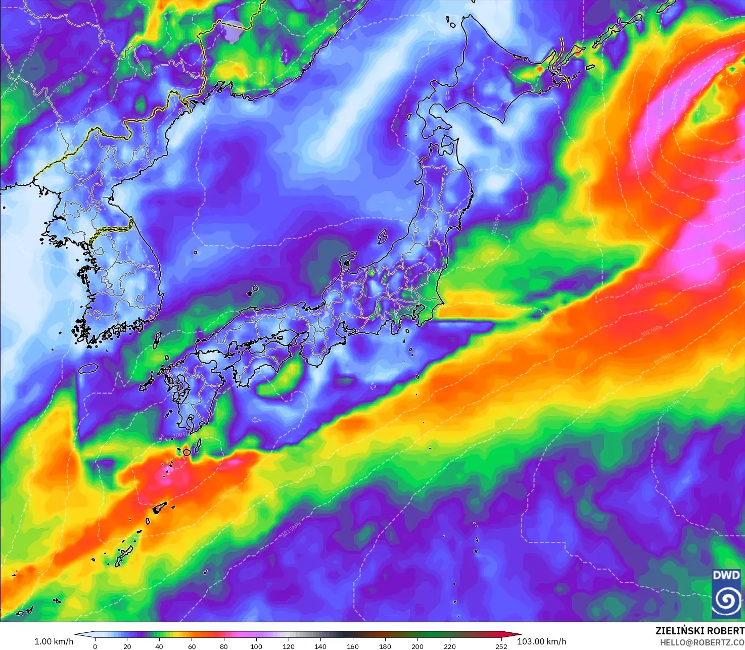 ICON モデル - 日本, 突風