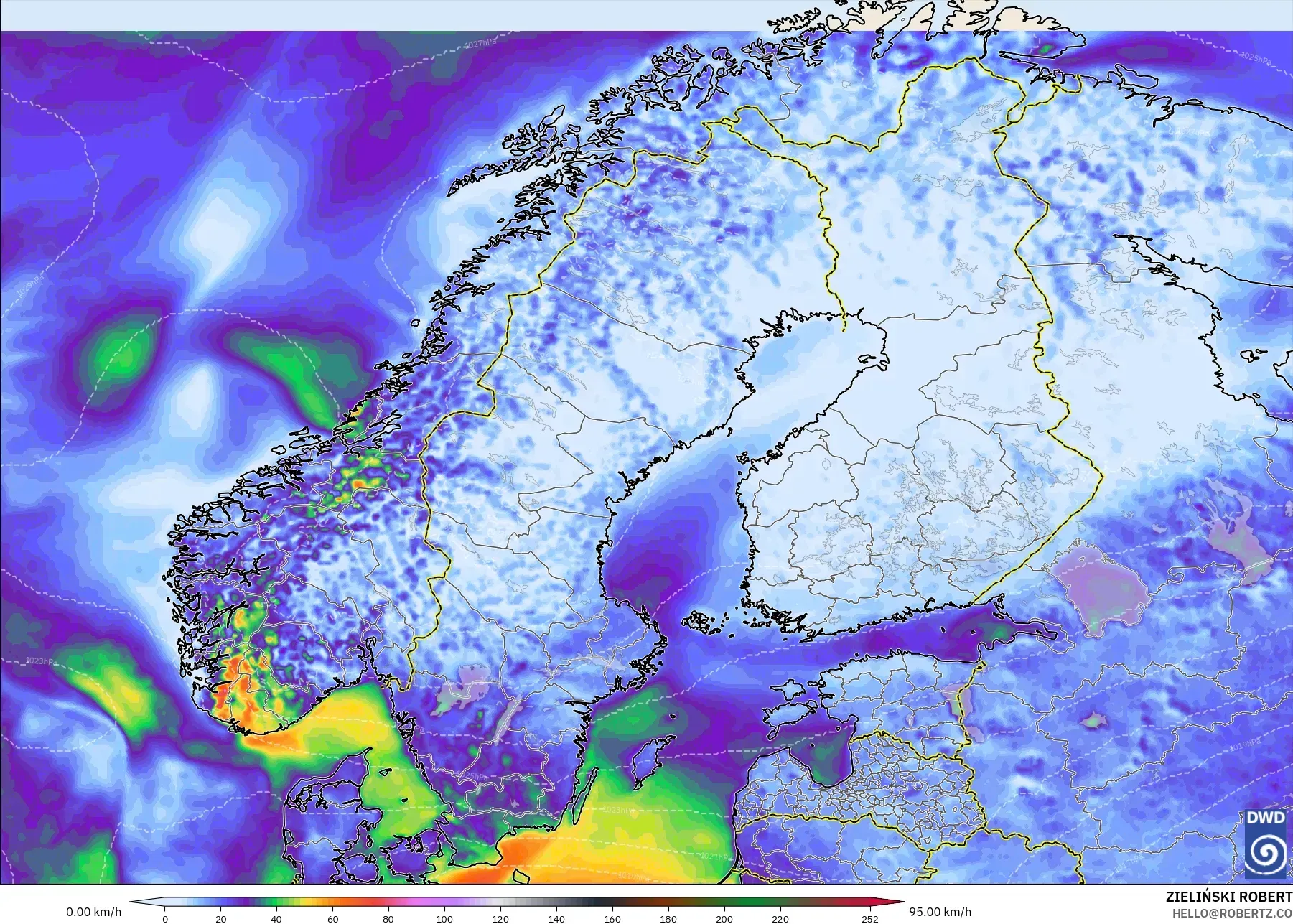 ICON モデル - スカンジナビア, 突風