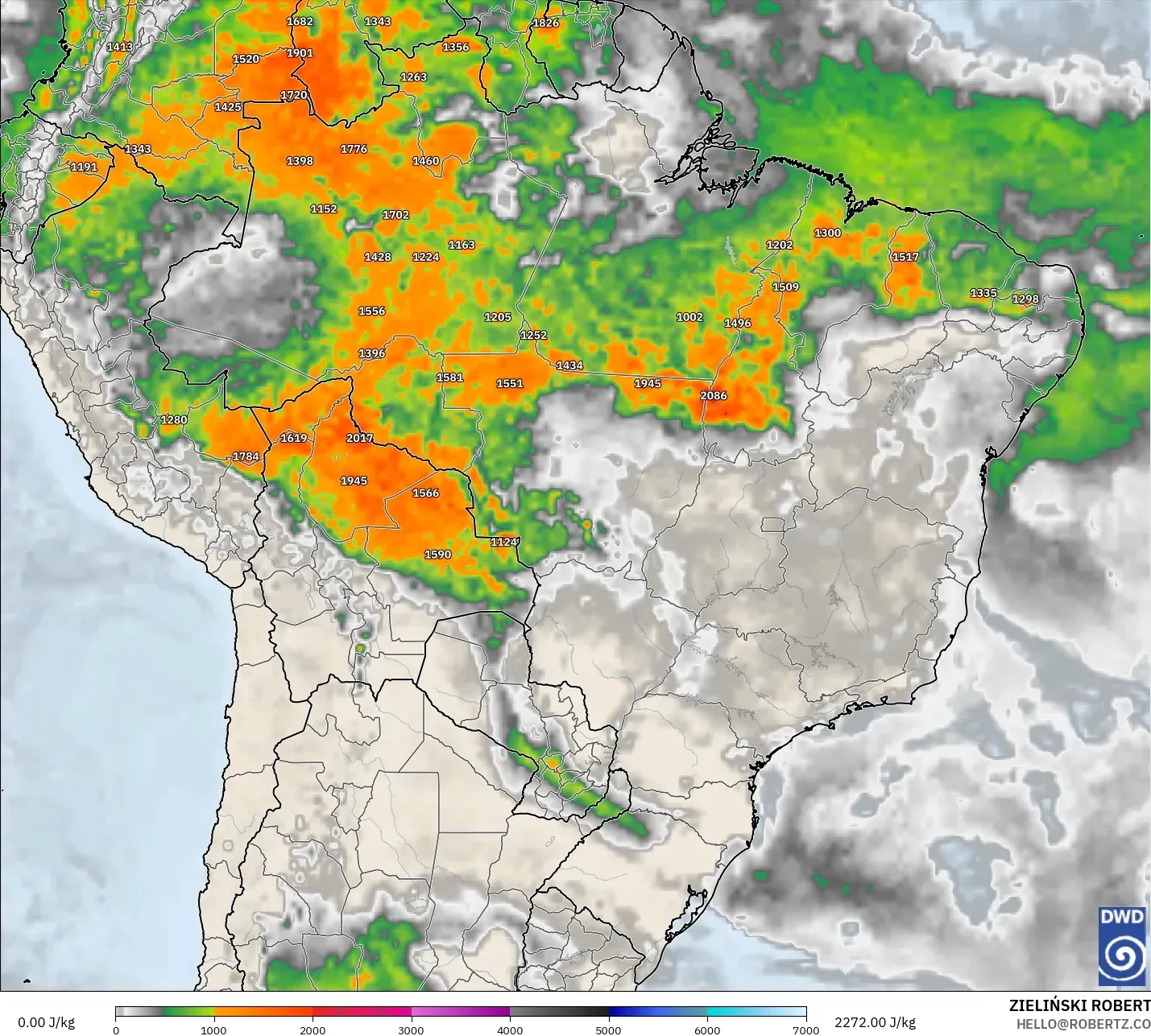 ICON モデル - ブラジル, CAPE