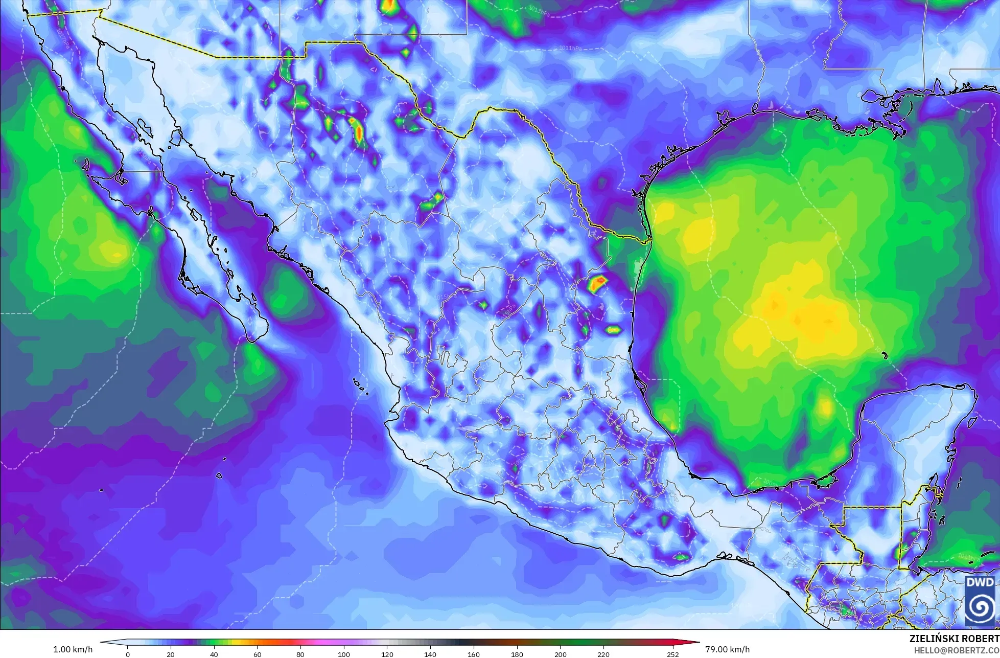 ICON モデル - メキシコ, 突風