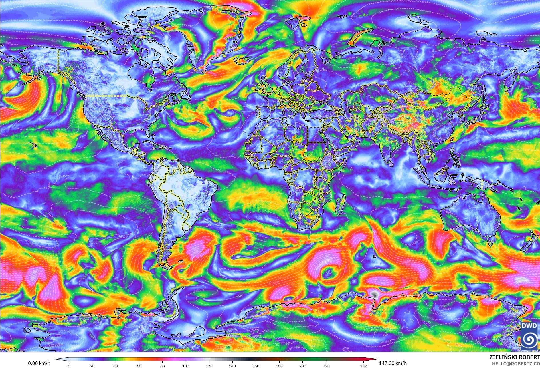 ICON モデル - 世界, 突風
