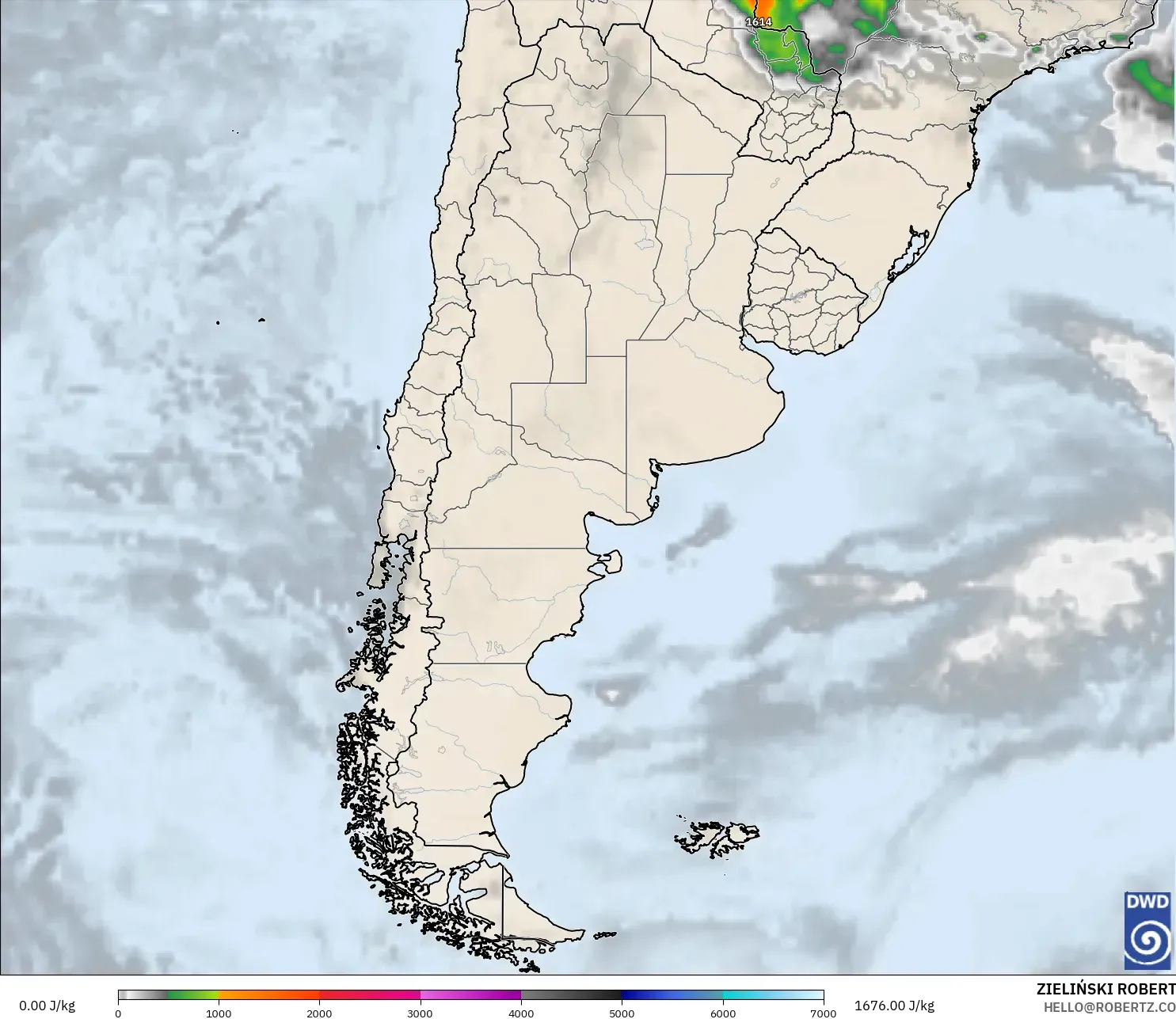 ICON モデル - アルゼンチン, CAPE