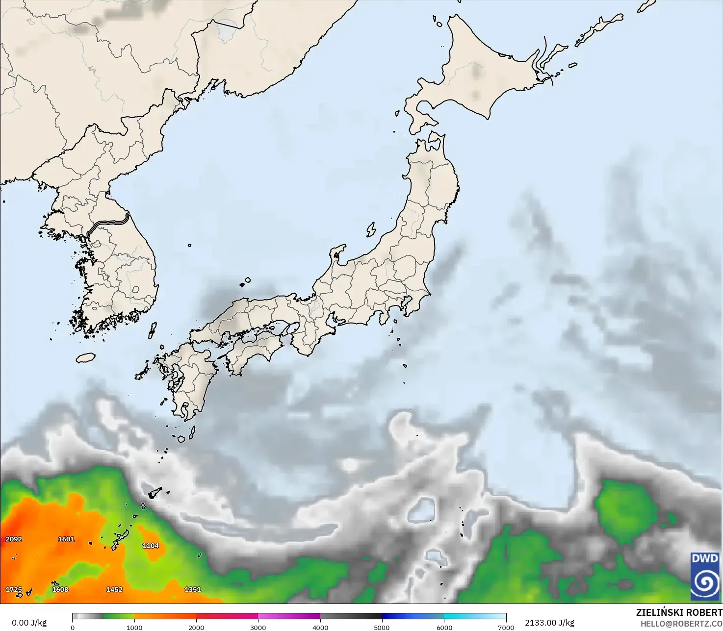 ICON モデル - 日本, CAPE