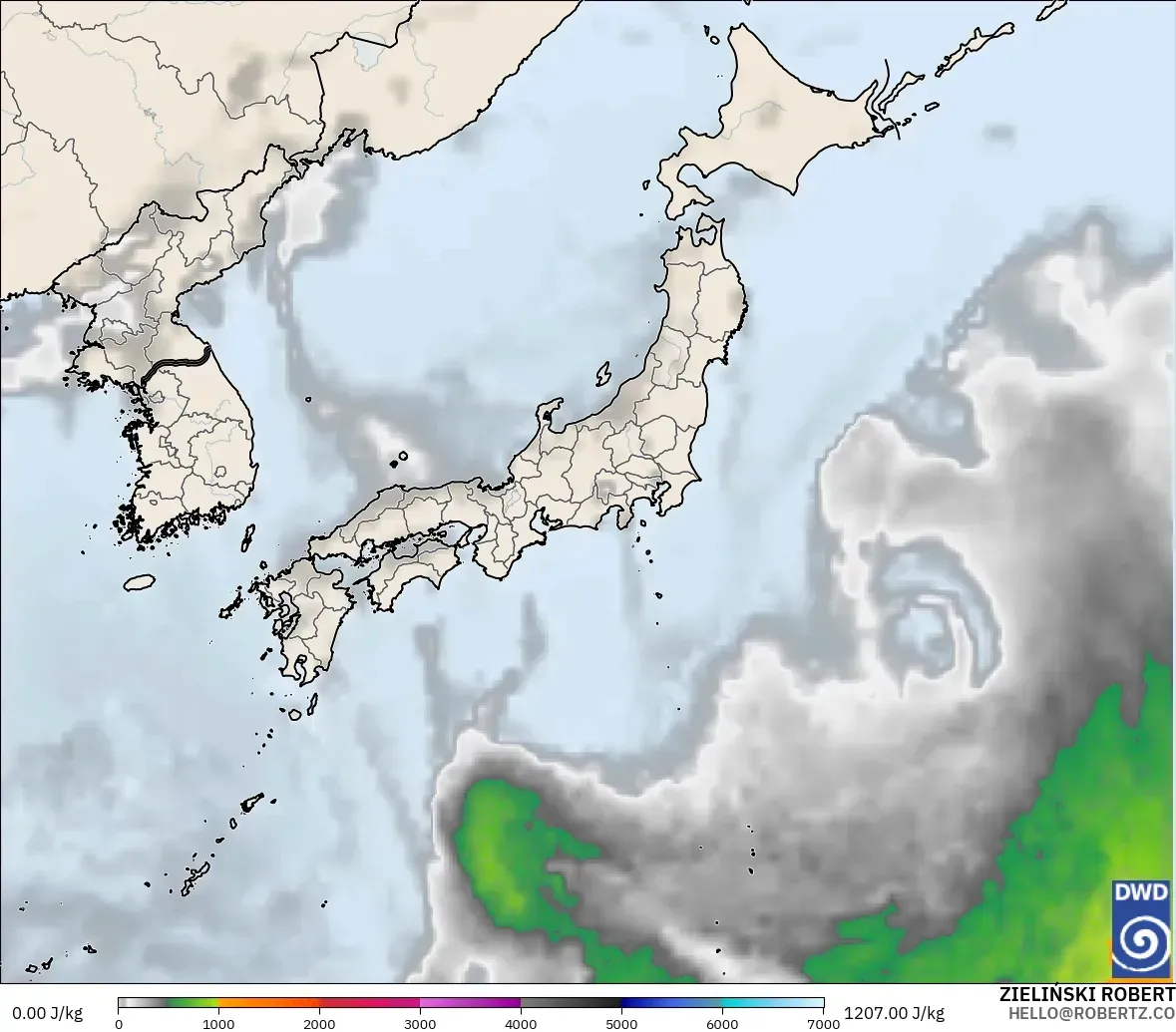 ICON モデル - 日本, CAPE