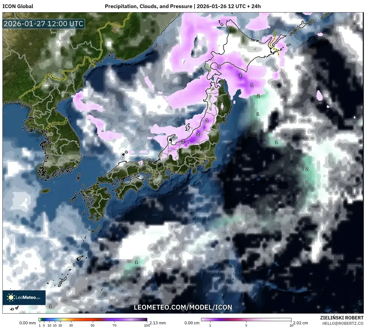 2026年1月27日の沖縄の大雨