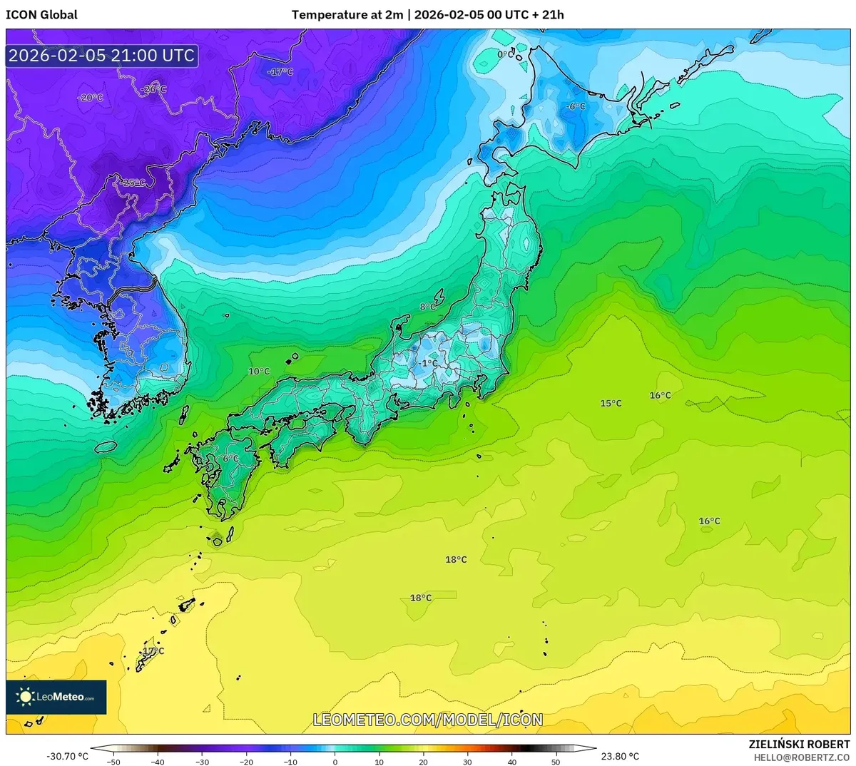 2026年2月6日 朝の東京は冷え込みと曇り空