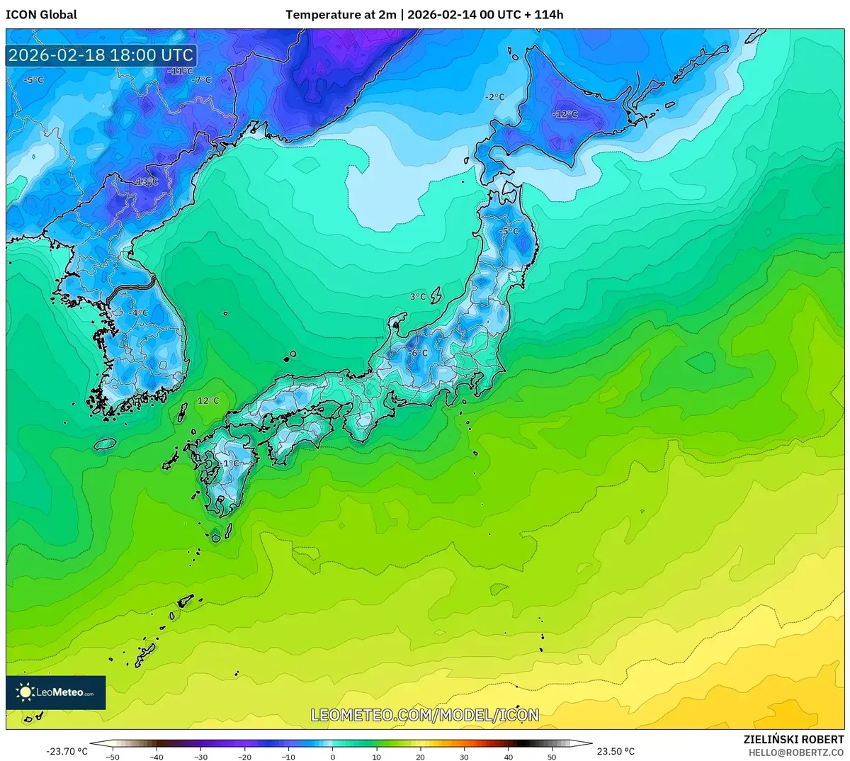 2026年2月19日 北海道で続く厳しい冷え込み