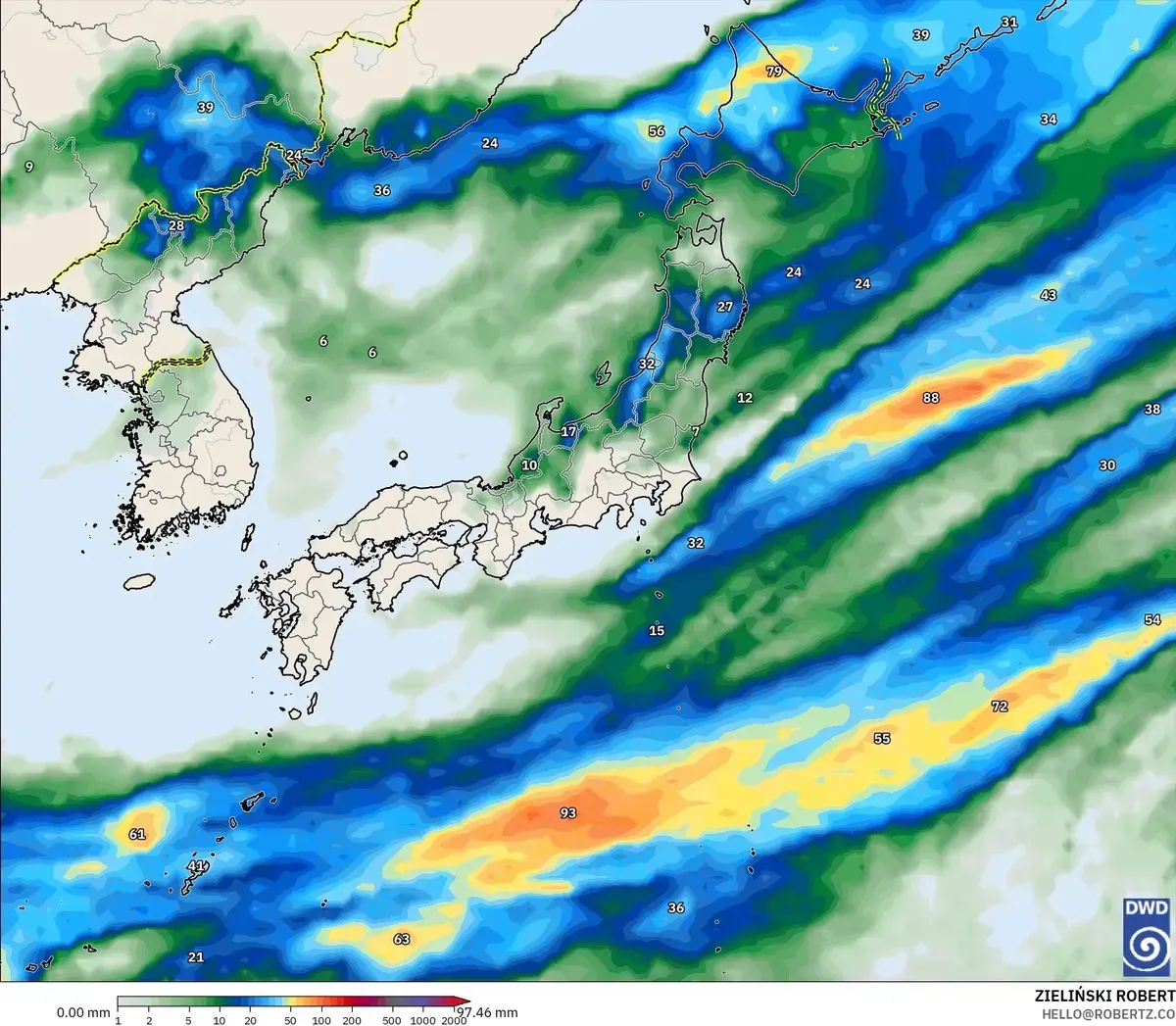 降水量合計