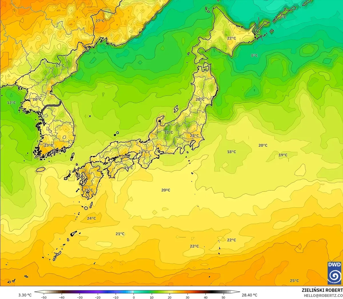 北日本の突風