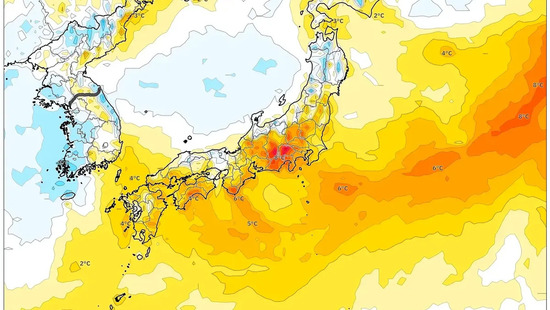 気温は-4℃まで低下　週明けの天気予報 — 2026年2月16日（月・明日）
