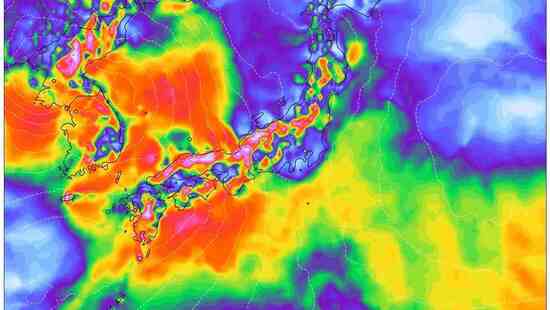 【2025年5月7日発表】明日、日本列島に豪雨が直撃