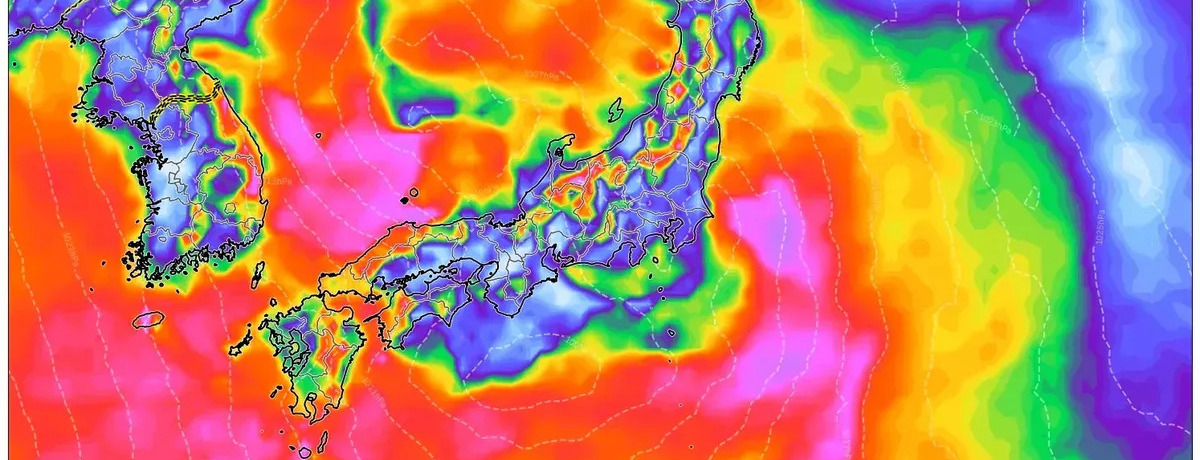 今週土曜は最大瞬間風速110km/h超えの恐れ！ – 2025年12月13日 寒冷前線による強風・雨の気象予報