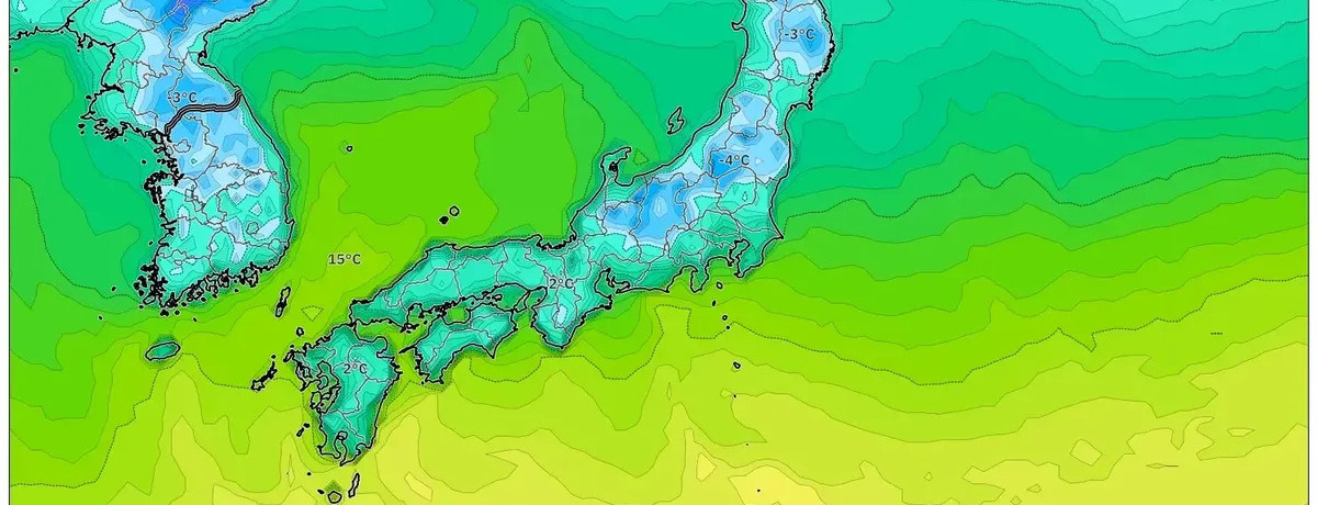 日本各地で厳しい冷え込み　― 12月19日（金）の「寒く乾いた晴天」詳細予報