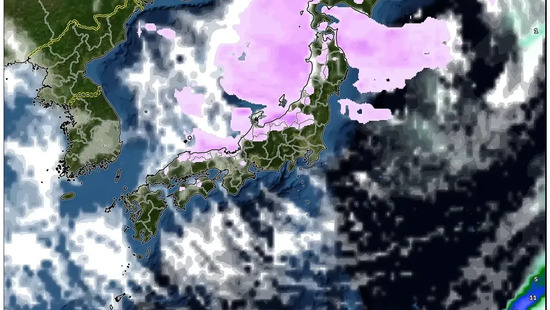 2025年12月27日、札幌は大雪に覆われる一方で沖縄は暖かな日差しに包まれる予想