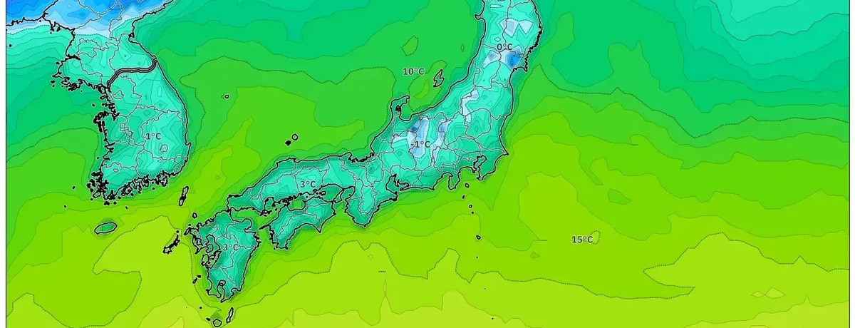 2025年12月29日の日本は寒く乾いた一日　北日本は強風と雪、沖縄は雨　日中は各地でやや気温上昇