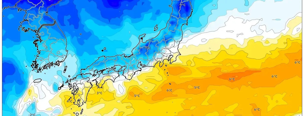 2025年12月31日 大晦日の日本列島は真冬の寒さ　北は厳寒・南は穏やか　雪とにわか雨の年越し天気