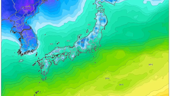 2026年1月2日、日本列島を寒波が直撃 – 北日本で大雪、西日本沿岸で暴風