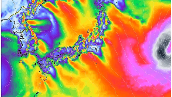 2026年1月3日、日本を襲う寒冷ストーム　北日本で大雪、東日本で強風・雨