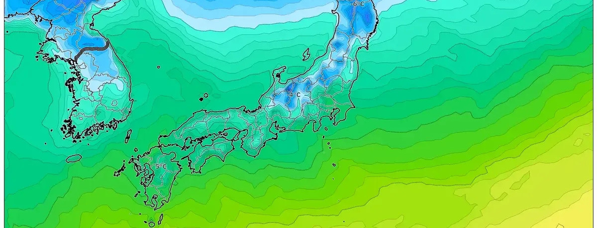 2026年1月6日：冬の風と雪のサプライズ――北と南を分かつキリッとした空気の境界線