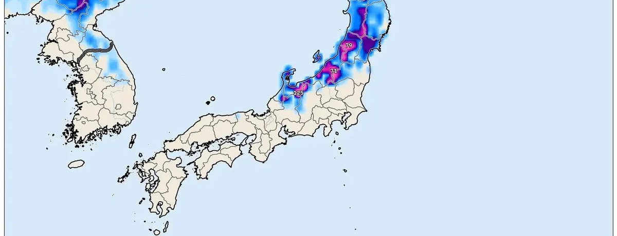 2026年1月11日の寒気と冬型の天気 – 北日本は大雪、南日本は穏やかな陽気