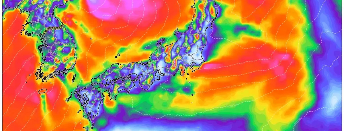 2026年1月20日　寒く風の強い一日：雪に覆われた厳寒の北日本 vs. 穏やかで暖かな南日本――際立つ気温差！