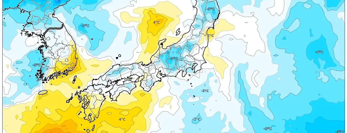 2026年1月27日　北は凍える突風、南は熱帯の雨　日本列島を分ける極端な天気