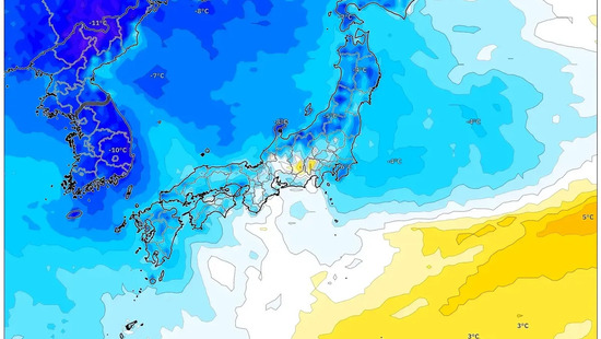 東京で11cmの大雪予想！週末の予定はその前に要チェック　2026年2月6〜8日猛吹雪警戒　最大瞬間風速50km/h・厳しい体感寒さ