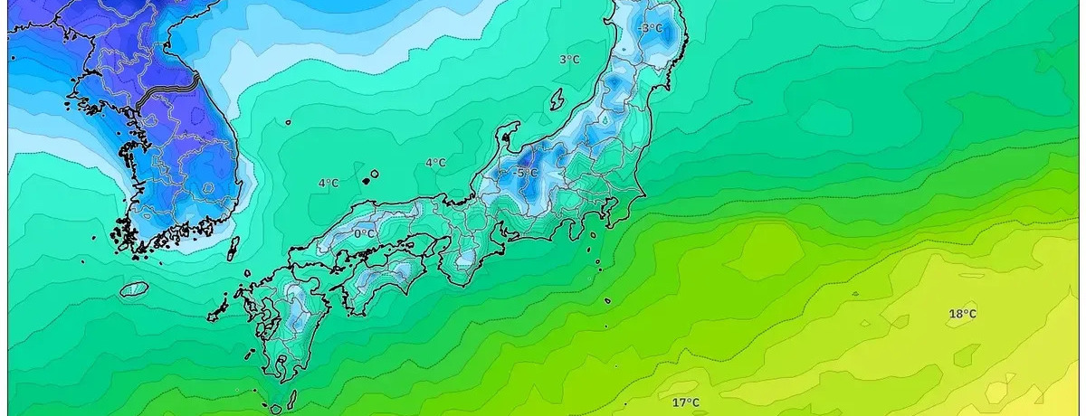 2026年1月2日、日本列島を寒波が直撃 – 北日本で大雪、西日本沿岸で暴風