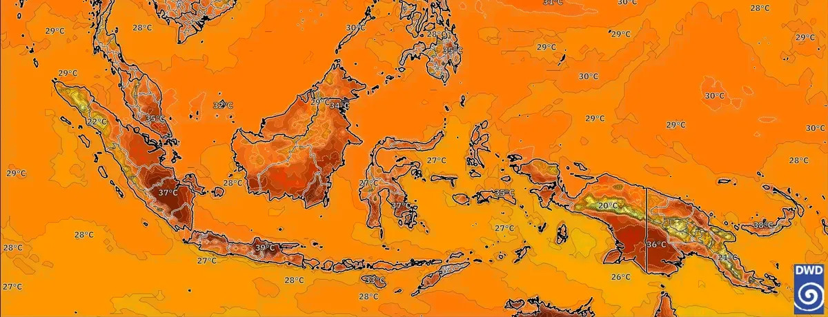 気温は最大38℃に。北日本は冷え込みが強まる。週は大雨で締めくくられる。
