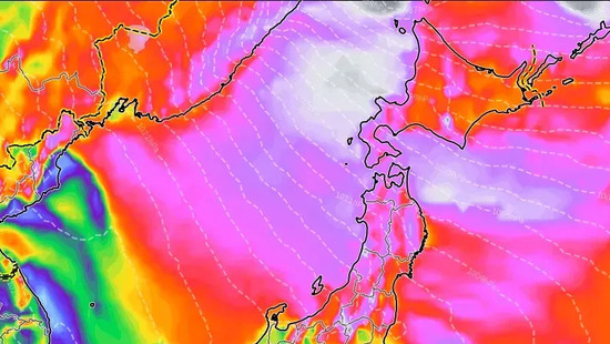 最大瞬間風速30メートルが、この地域を襲う見込みです。西では、大雨に見舞われるでしょう。嵐の日々が、日本にやってきます。